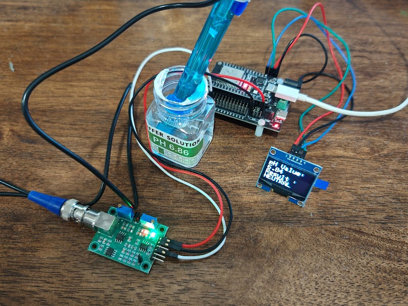 Build a Digital pH Meter with ESP32 and OLED Display