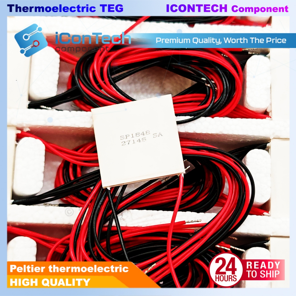 SP1848 Thermoelectric Module TEG| Heat to Electricity Power Plate | 5V 150mA  SP1848-27145 3