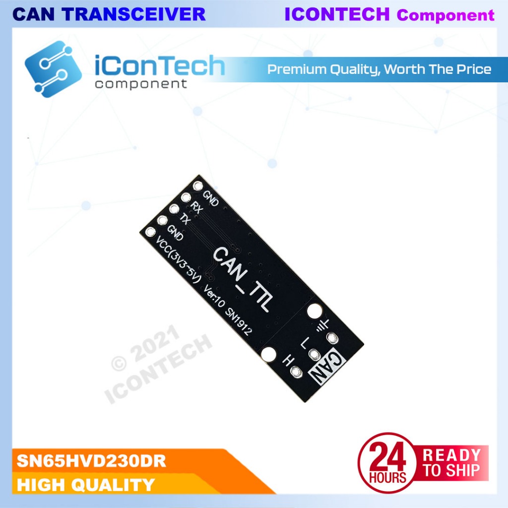 CAN to TTL Module (SN65HVD230DR) – High-Speed CAN Bus Transceiver ESP32 2