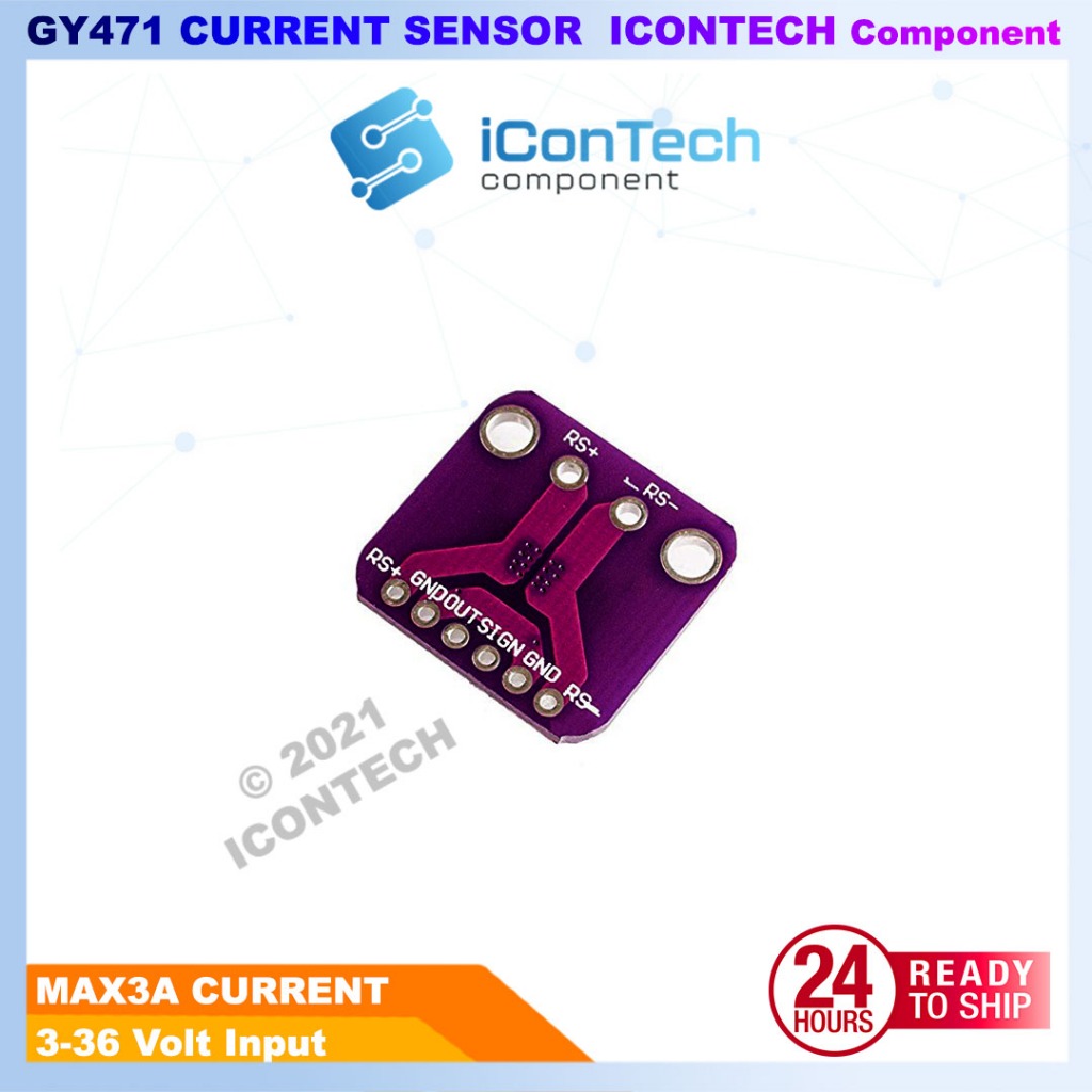 MAX471 GY-471 Current Sensor Module (max 3A) GY471 2