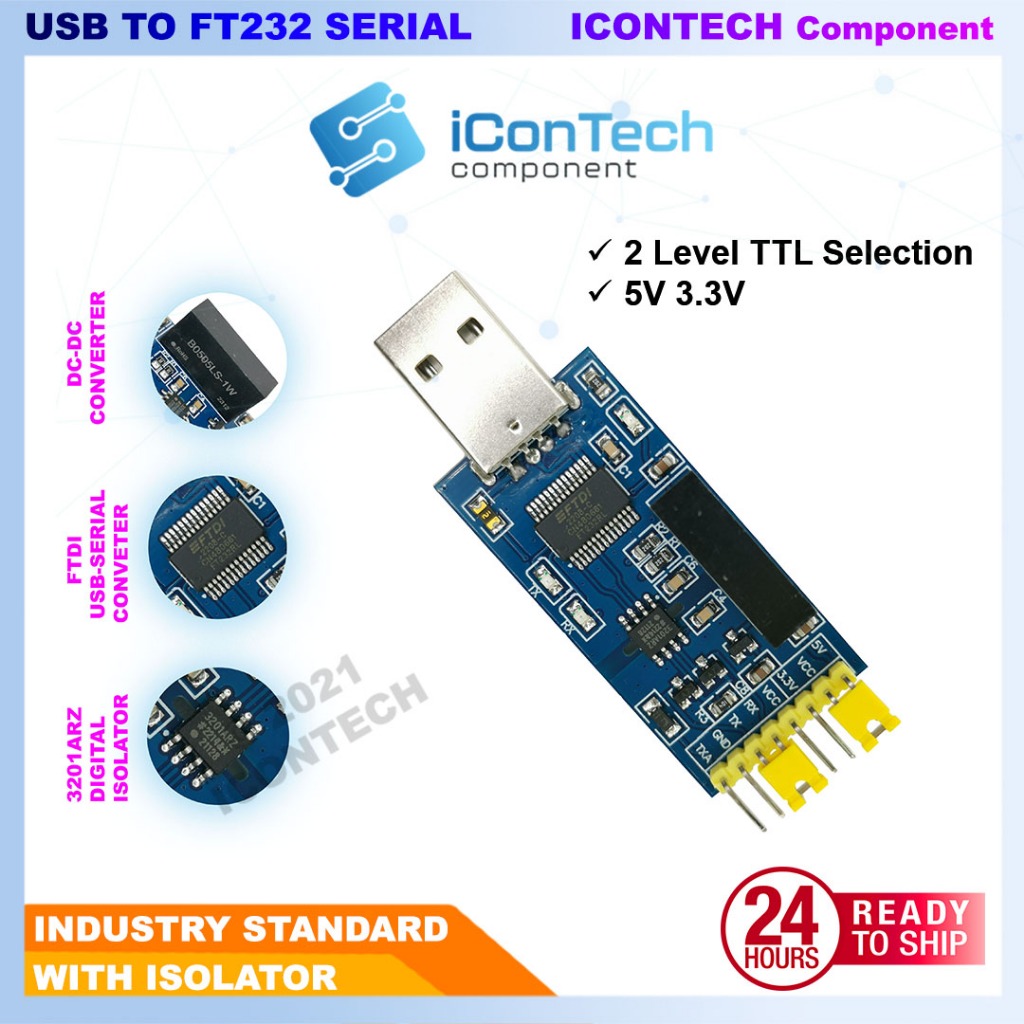 HIGH END USB TO SERIAL CONVERTER FTDI FT232RL CP2102 UART TTL DRIVER 2