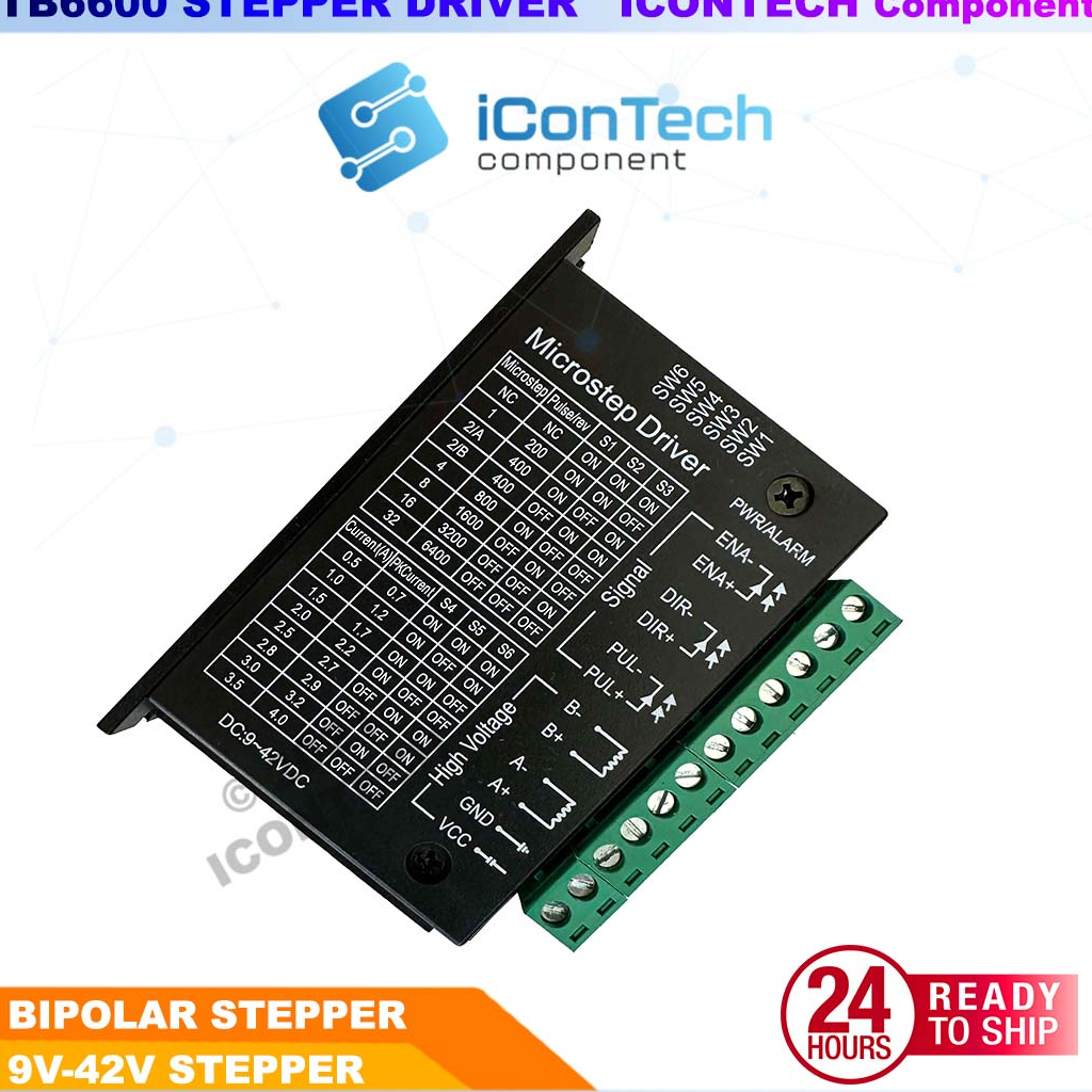 TB6600 Stepper Motor Driver MicroStep Stepper Motor Driver NEMA17 Stepper Driver Motor 42/57 4A