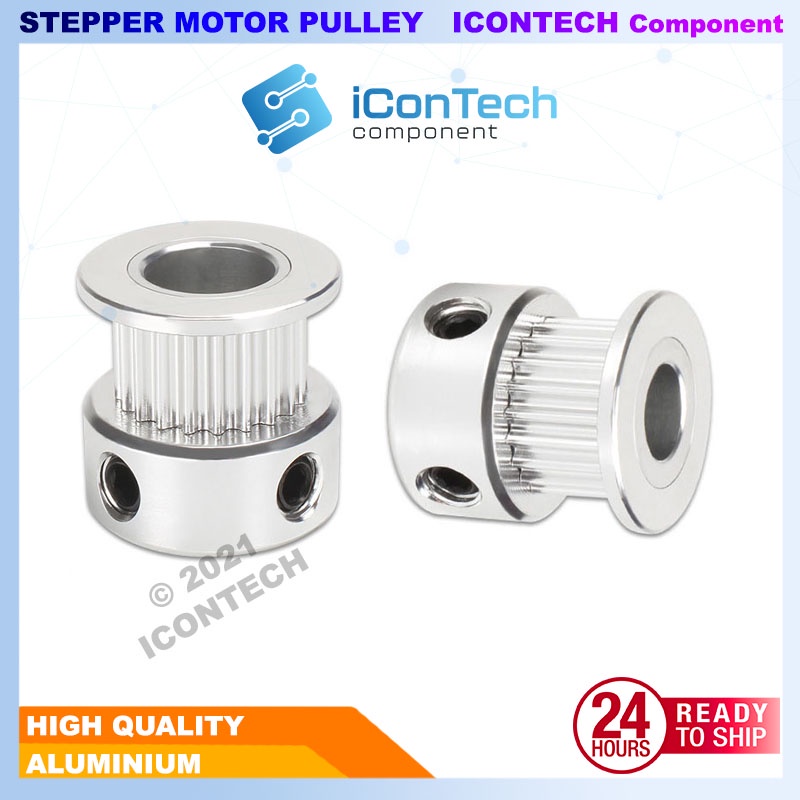 2GT Timing Belt 2GT Pulley 20 Teeth 5MM 3.17MM Stepper Accessory Pulley Stepper belt 3D printer parts Stepper Stand