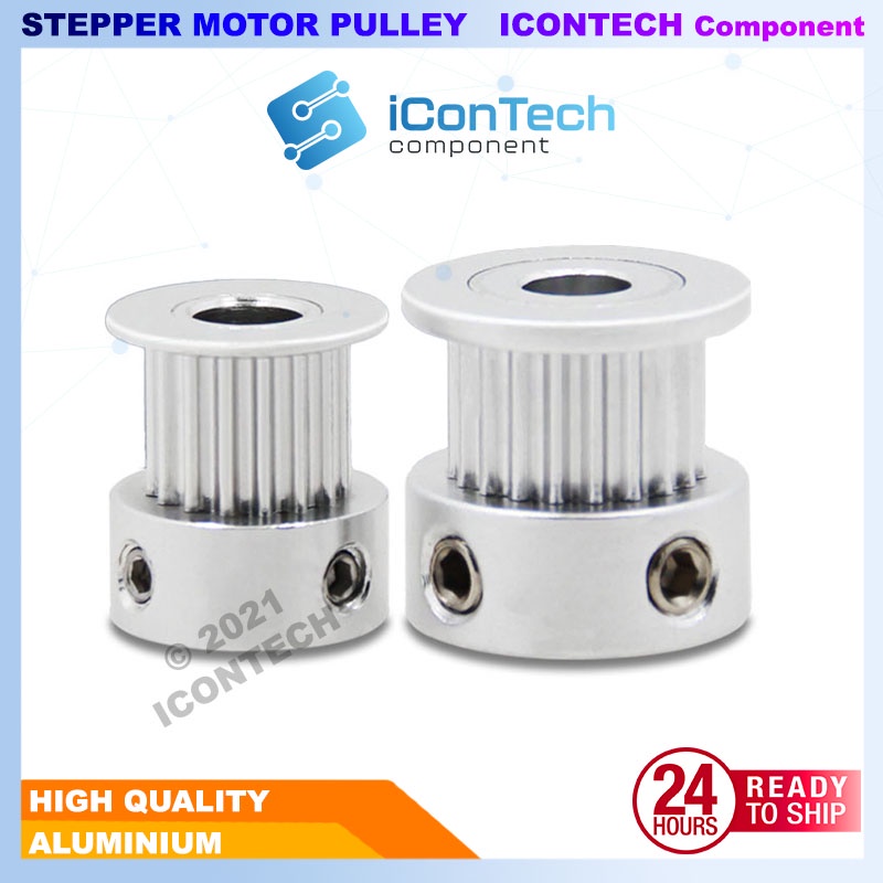 2GT Timing Belt 2GT Pulley 20 Teeth 5MM 3.17MM Stepper Accessory Pulley Stepper belt 3D printer parts Stepper Stand 2