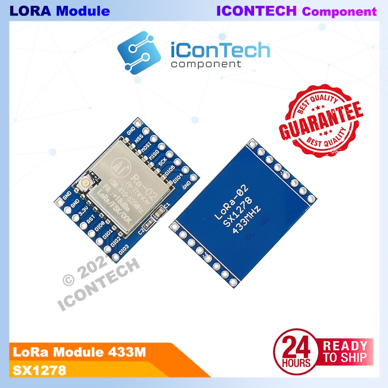 Lora SX1278 RF 433 Wireless Transceiver Module Lora Module Ai-Thinker Ra-02 Lora module Lora IOT Long Range LoRa 2