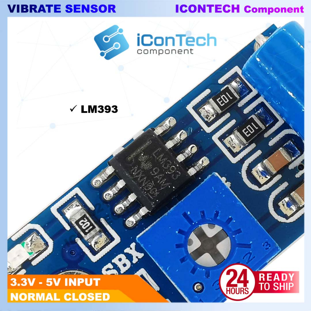 Vibration sensor vibrate sensor normally close vibrate detector SW-420 Arduino Accessories 3