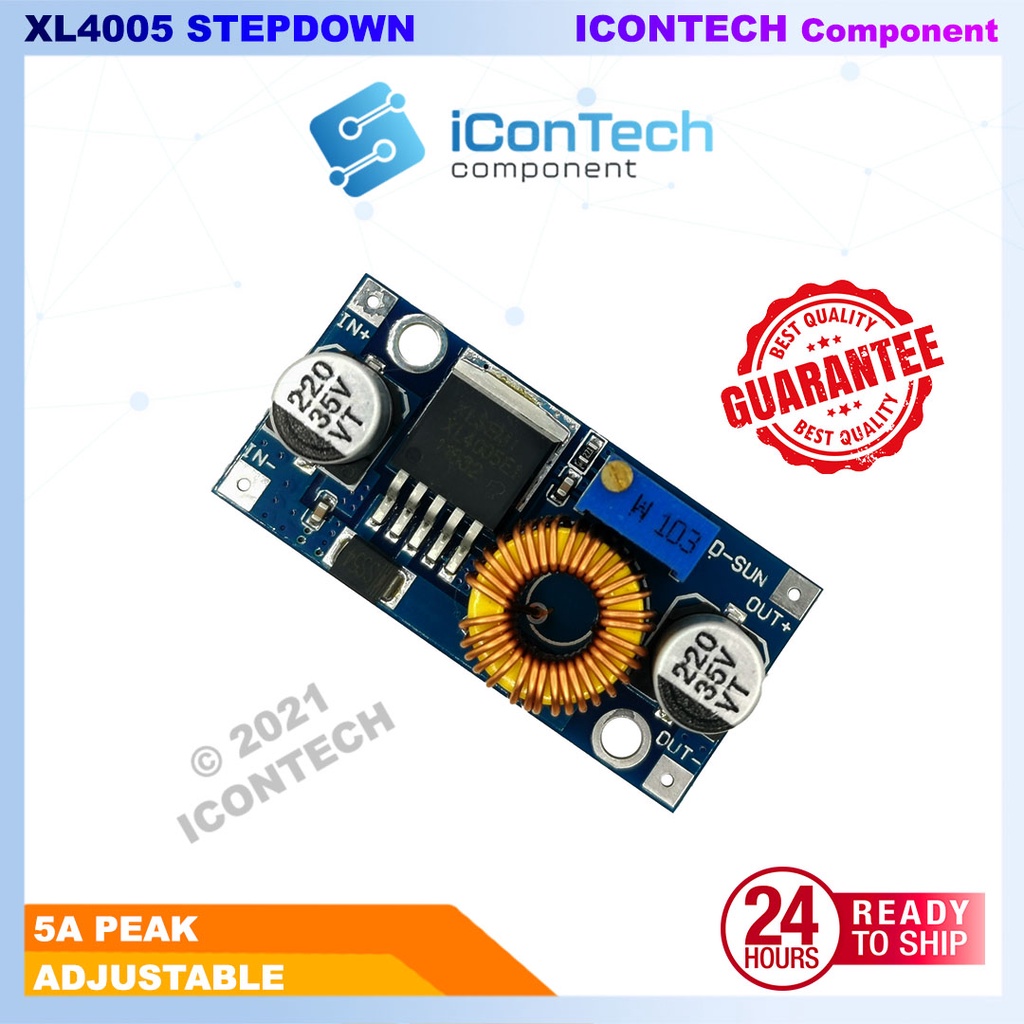 XL4005 Buck Converter Step Down Voltage LM2596 Replacement Adjustable Step Down Voltage Regulato