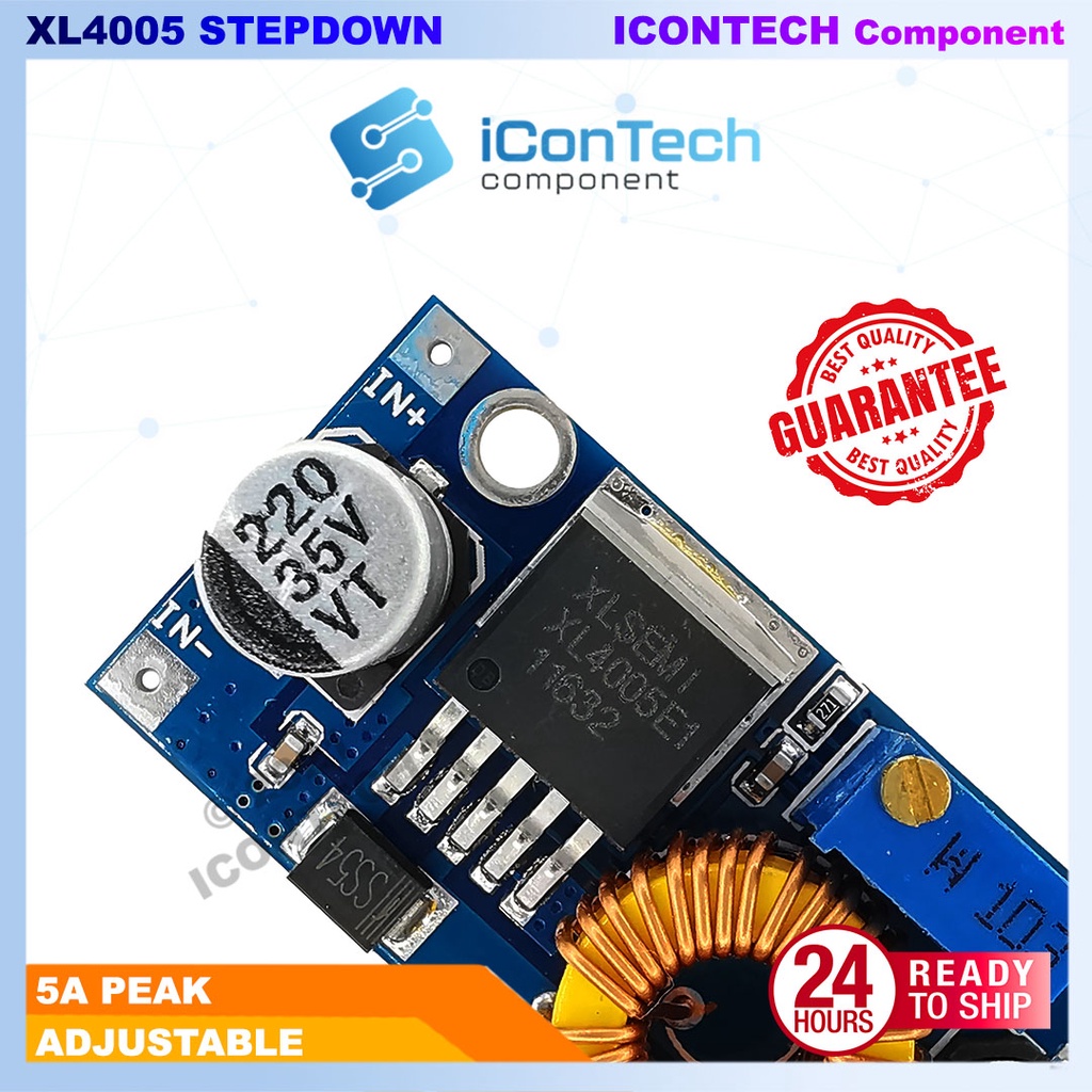 XL4005 Buck Converter Step Down Voltage LM2596 Replacement Adjustable Step Down Voltage Regulato 3