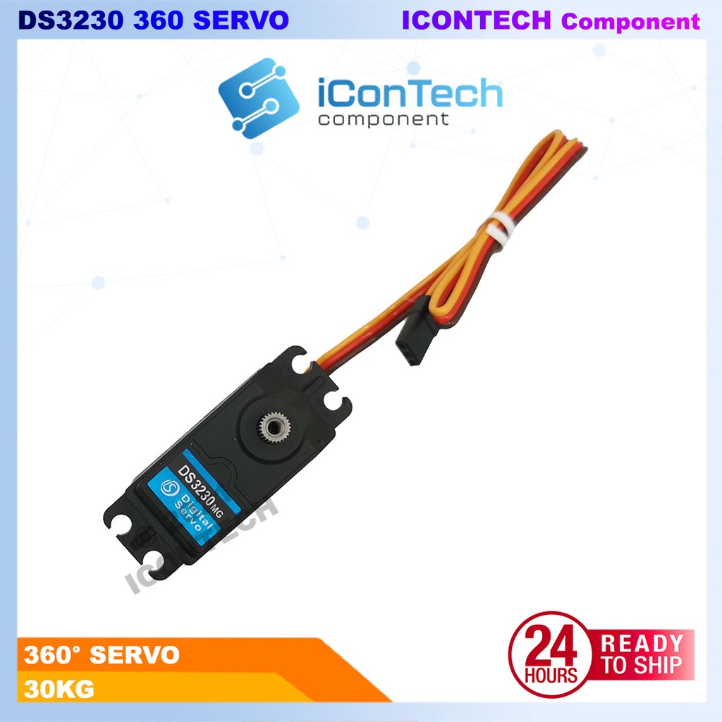 360 Degree Servo motor program IoT Robotic Servo 30KG Arduino Servo 2
