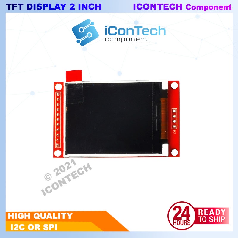 TFT Display 2 Inch Arduino ESP Raspberry Display