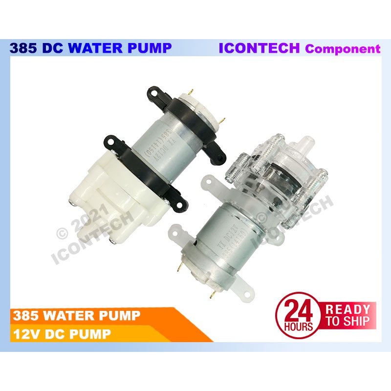 DC Water Pump 385 DC 12V Pneumatic Water Pump Motor 6W
