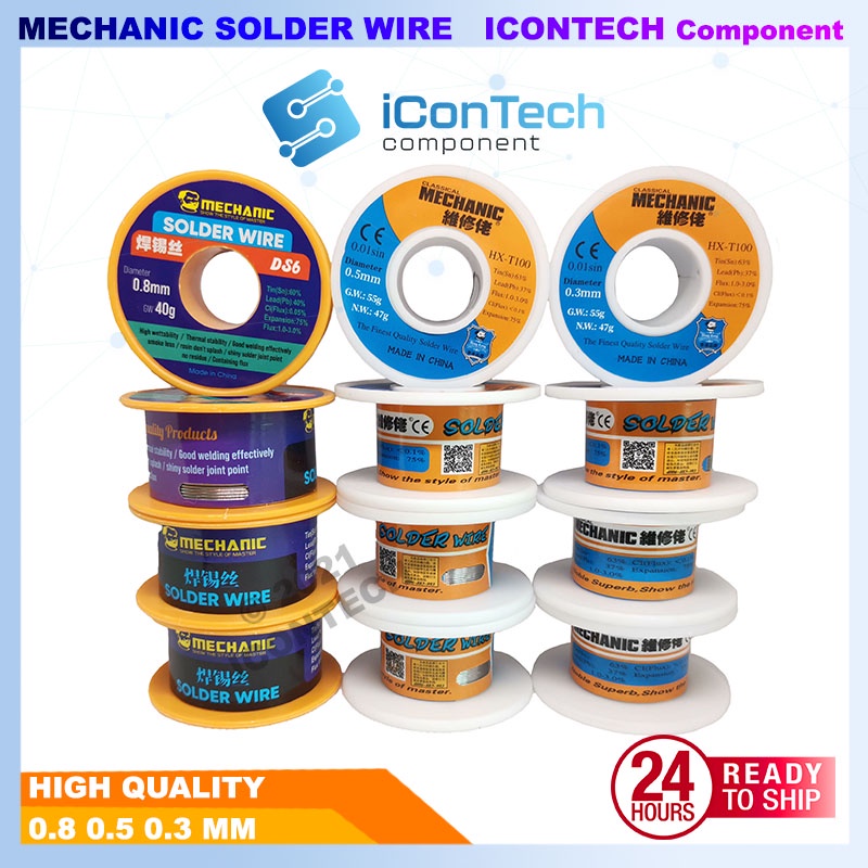 MECHANIC SOLDER Wire solder lead premium quality solder wire Low melting solder wire solder lead shiny solder lead 3