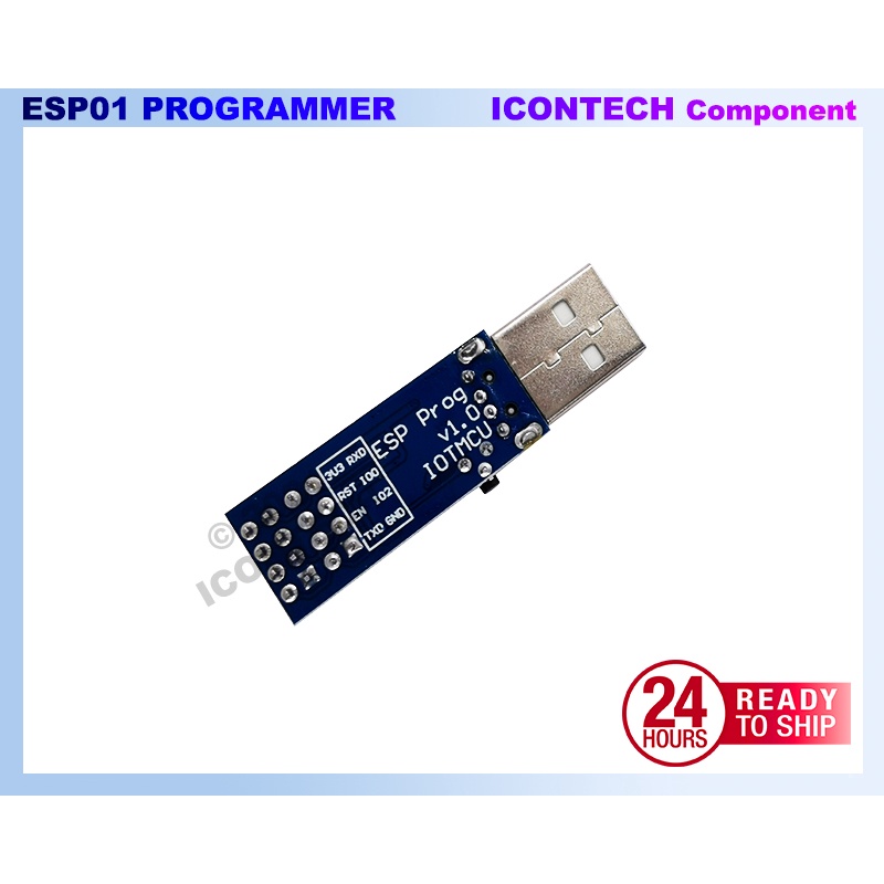 ESP01 ESP01S USB Programmer USB Flasher Adapter Program ESP01 ESP8266 CH340 Adapter ESP Prog V1.0 4