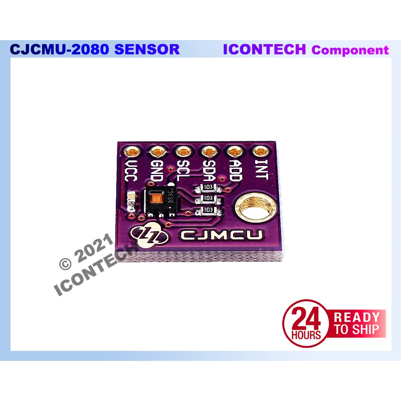 CJMCU-2080 HDC2080 Temperature and Humidity Low Power Digital I2C Sensor Module 4