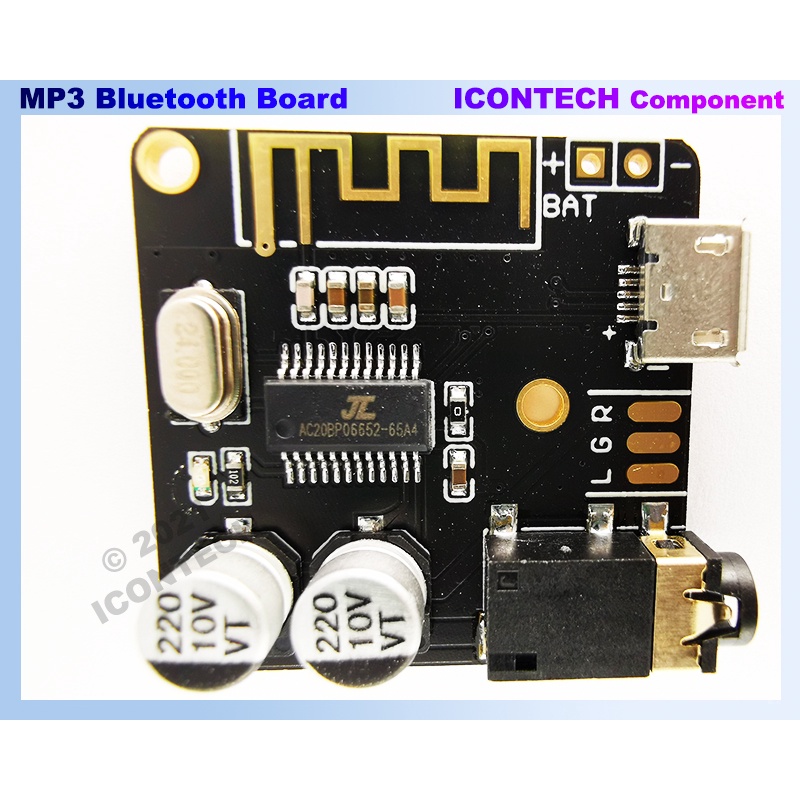 Bluetooth MP3 DIY Audio Receiver board Bluetooth 4.0 4.1 4.2 5.0 MP3 Wireless Music Module 3.7-5V 3