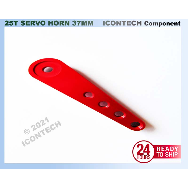 25T Servo Horn Extra Long 37MM for Servo ARM 25T Aluminum ARM Adjustable 15 20 25 30 MM Extra Long Type 2