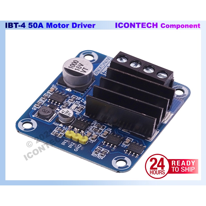Double IBT-4 50A Motor Driver High-power module IBT-4 Stepper Motor Driver H-Bridge Mosfet IBT4 3