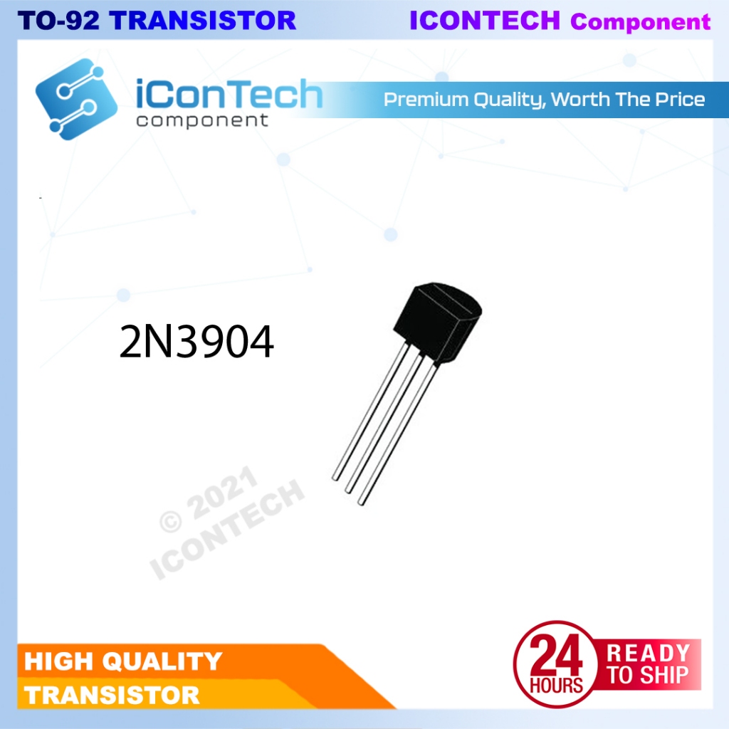 TO-92 BJT Transistor 2N3904 2N3906 2N2222 2N5401 2N5551 A1015 C1815 C945 S8050 S8550 S9012 S9013 S9014 S9015 S9018 2
