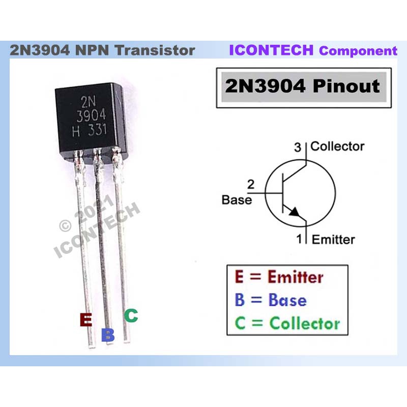 TO-92 BJT Transistor 2N3904 2N3906 2N2222 2N5401 2N5551 A1015 C1815 C945 S8050 S8550 S9012 S9013 S9014 S9015 S9018 5