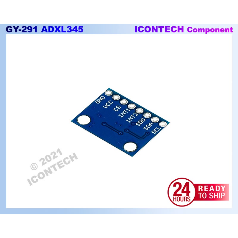 GY291 ADXL345 3 Accelerometer Gravity + Acceleration Sensor GY-291 3