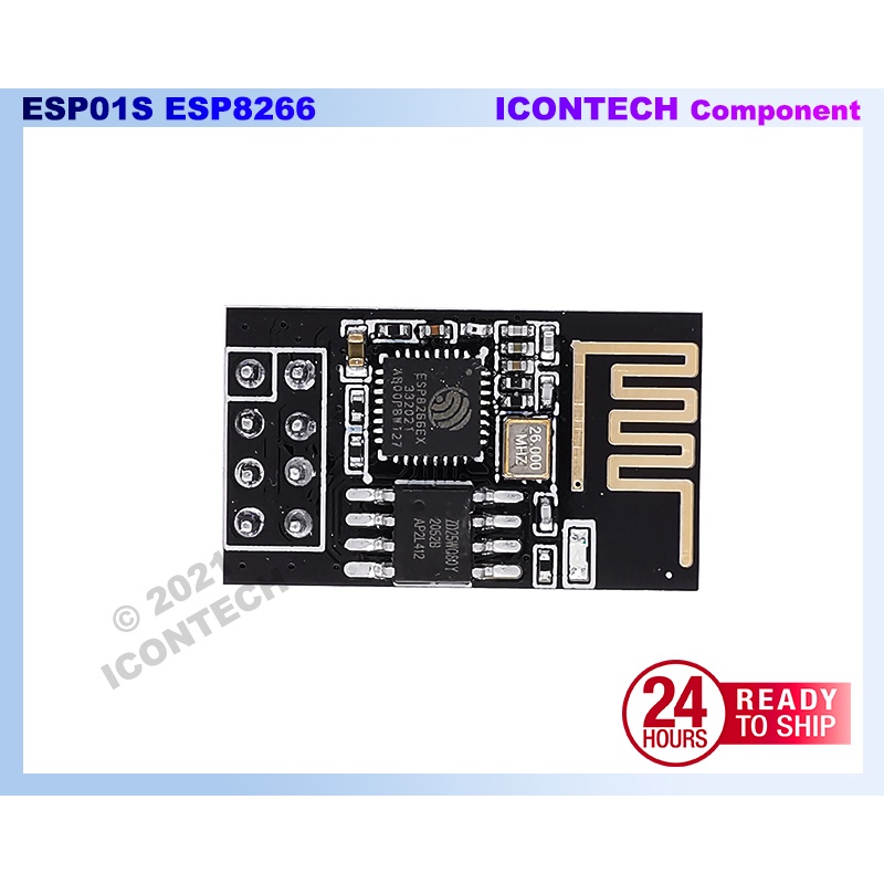 ESP8266 ESP-01S Serial WIFI Wireless Transceiver Module Send Receive AP+STA ESP01S 2