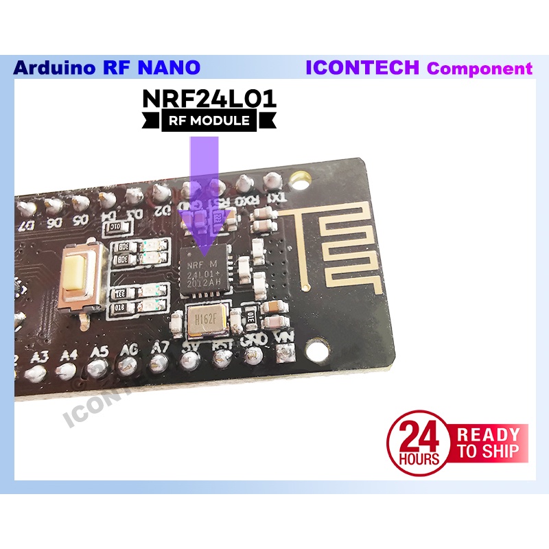Arduino RF Nano Compatible V3.0 - NRF24L01 3