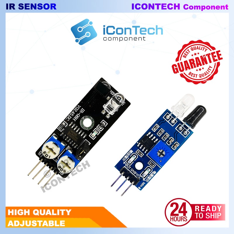 Infrared Module IR Sensor Obstacle Avoidance Sensor Arduino Car TT Car Robot Use