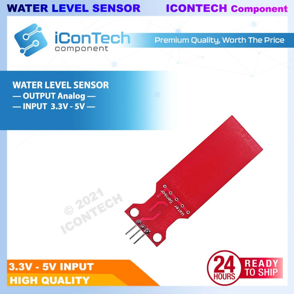Water Level Sensor Module Water Droplet Depth Detection Arduino Accessories 2