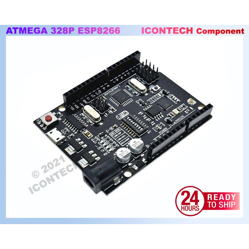 WIFI R3 ATMEGA328P+ESP8266 32MB Memory USB-TTL UNO Development board