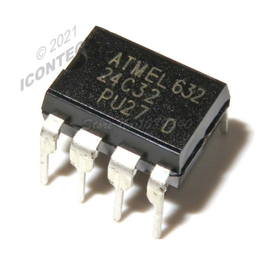 EEPROM AT24C32 AT24C32A-10PU-2.7 DIP-8