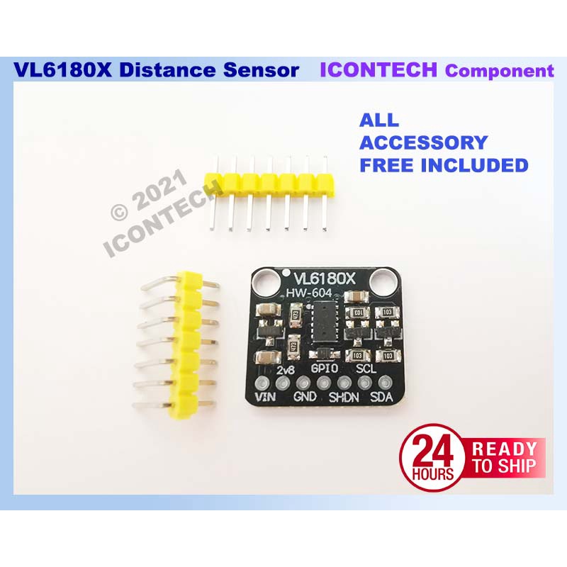 VL6180X Distance Sensor range light sensor TOF distance sensor 20CM range 3