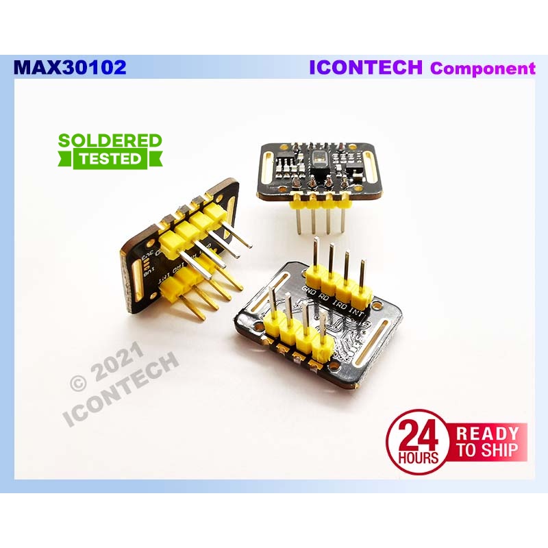 MAX30102  MAX30100 Arduino Embedded Electronic Spare Parts Sensor BPM 3