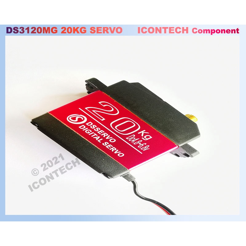 DSSERVO Servo Motor 20KG DS3218MG ORIGINAL DSSERVO 20KG High Torque Water Resist DS3120 DS3128 3