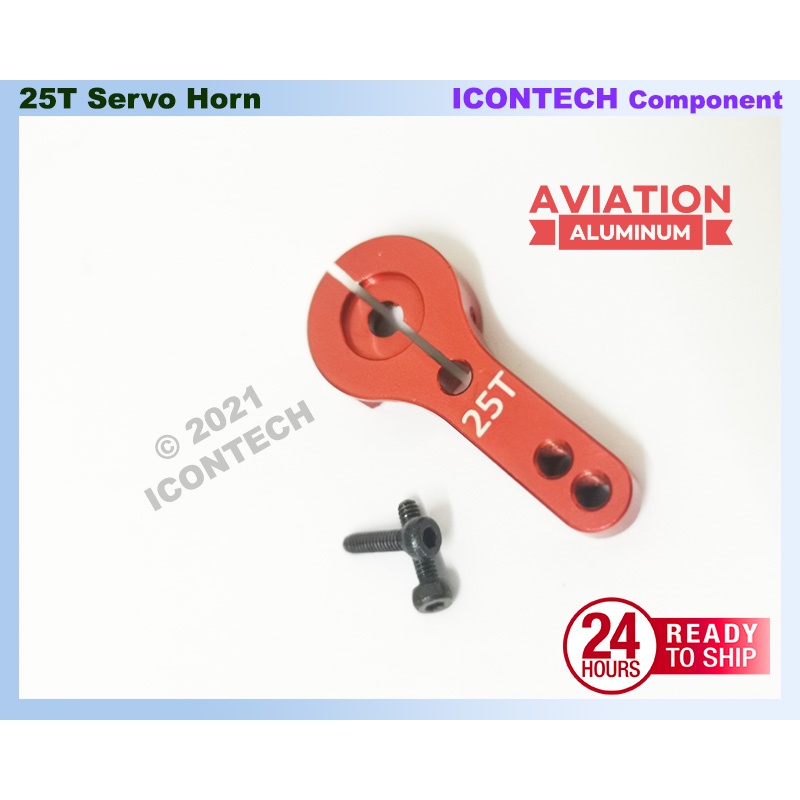 25T Standard Spline HORN M3 threads 25T PINION 25T Servo HORN 25T Steering RC ARM HORN