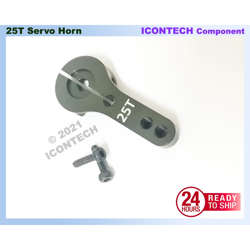 25T Standard Spline HORN M3 threads 25T PINION 25T Servo HORN 25T Steering RC ARM HORN 2