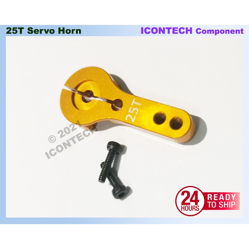 25T Standard Spline HORN M3 threads 25T PINION 25T Servo HORN 25T Steering RC ARM HORN 4