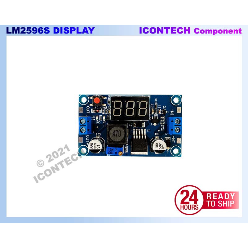 LM2596S Step down module Buck Converter LM2596 Display 7 Segment Power Module 2