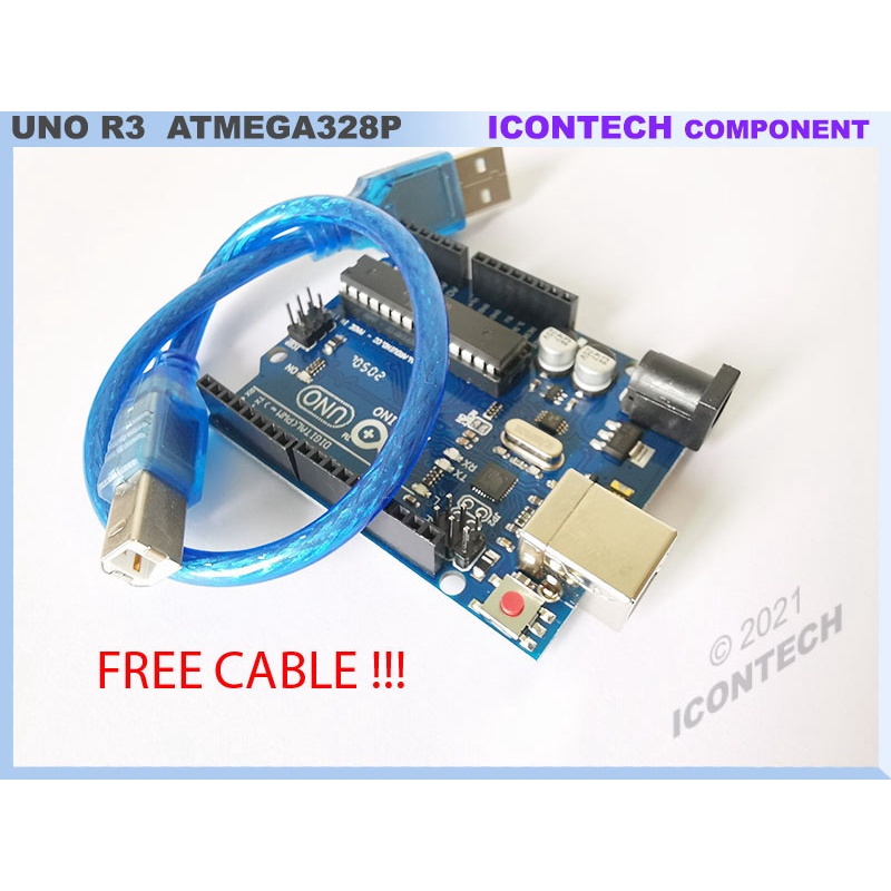 UNO ATMEGA328P Arduino UNO R3 COMPATIBLE MODEL FREE CABLE ARDUINO