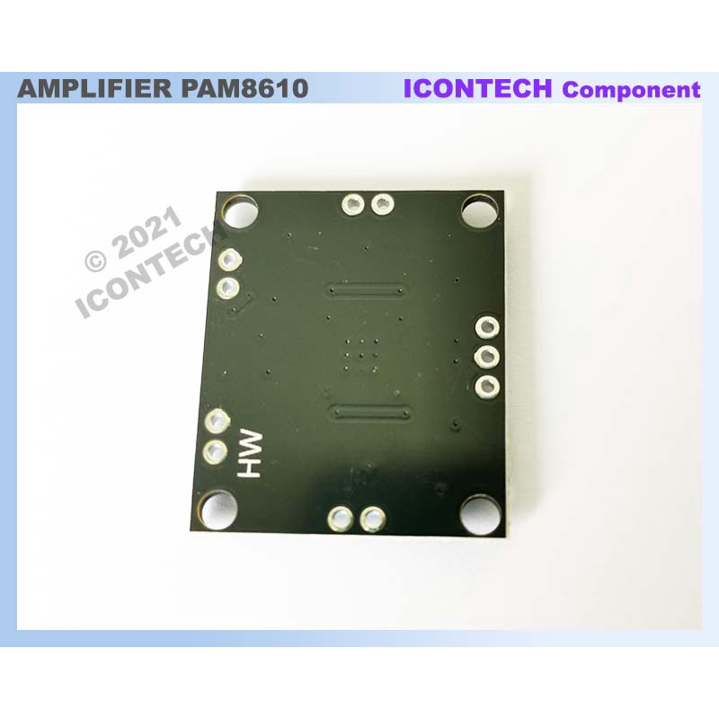 PAM8610 digital power amplifier board module 2x15W dual-channel stereo class D high power amplifier board 2