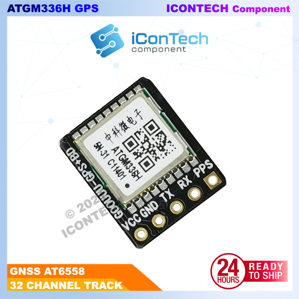 ATGM336H GPS Module Included Antenna GNSS Module GPS Beidou ATGM336H-5N ATGM336 AT6558 4