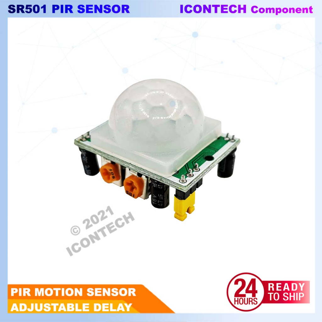 HC-SR501 PIR Sensor High Sensitivity Human Infrared Sensor HC SR501 Arduino Accessories 2