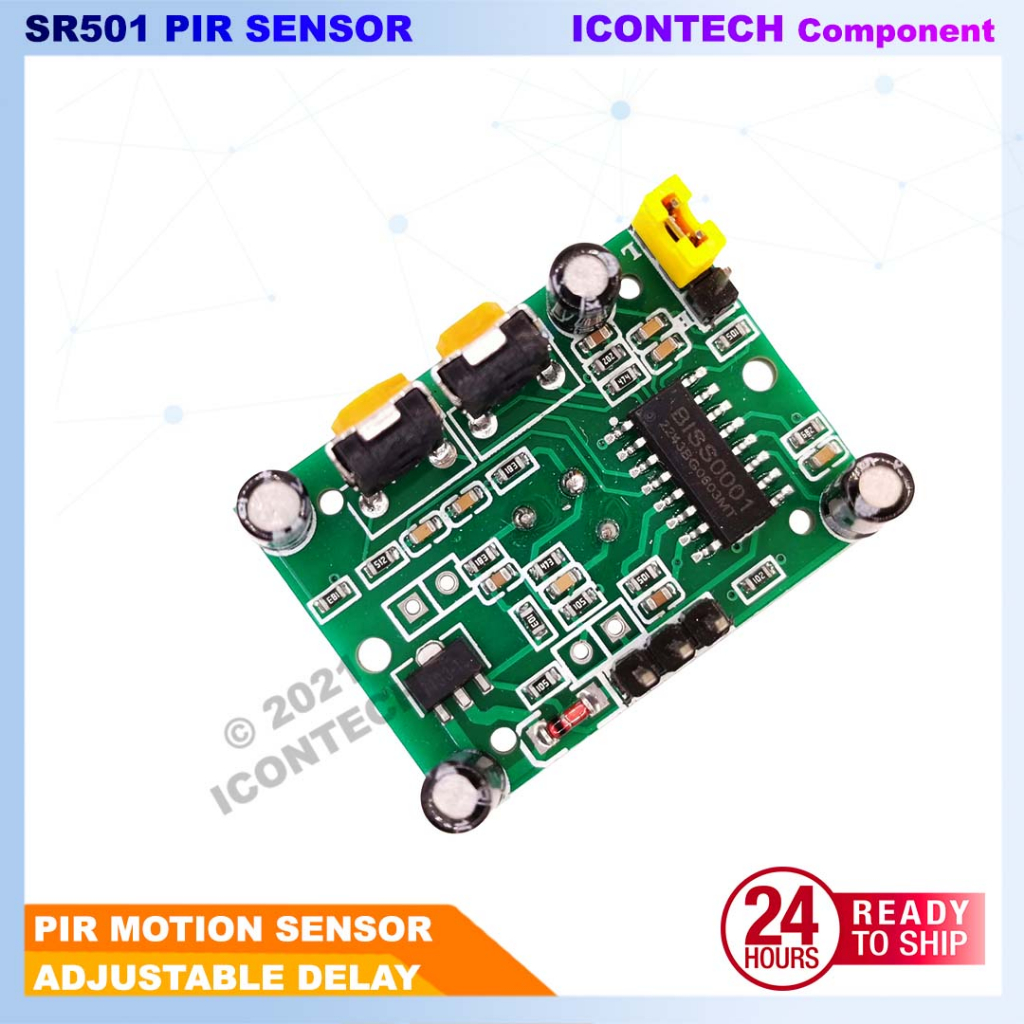 HC-SR501 PIR Sensor High Sensitivity Human Infrared Sensor HC SR501 Arduino Accessories 5