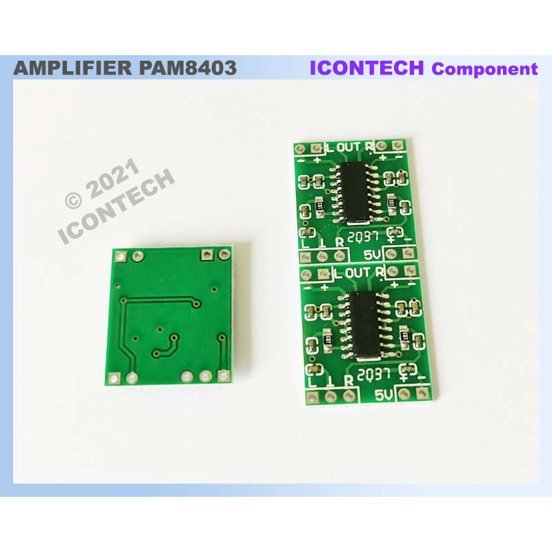 PAM8403 MODULE MINI DIGITAL STEREO AUDIO POWER AMPLIFIER  (3WATT AMP) 2
