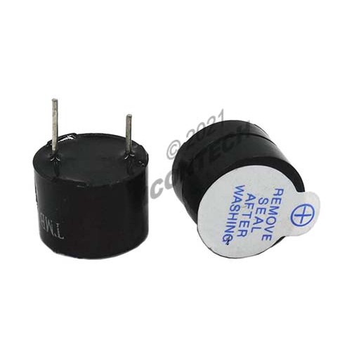 High-quality buzzer 5V active buzzer electromagnetic in-line SOT plastic tube long sound 12*9.5MM
