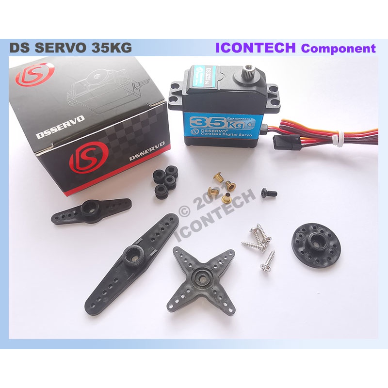 Dsservo ORIGINAL DS3235 35KG Coreless Servo Motor Water Proof 180° High Torque 4