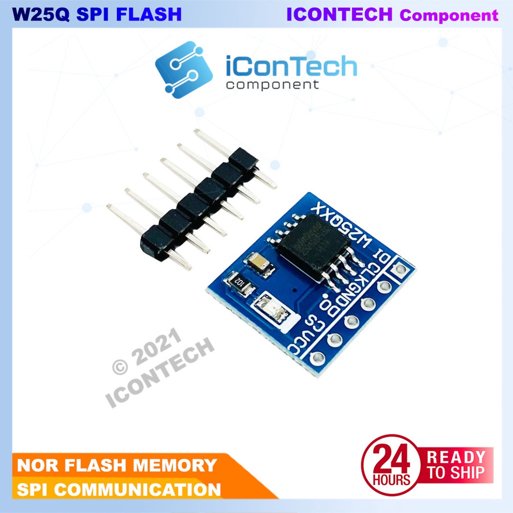 W25Q32 W25Q64 W25Q128 4 8 16Mbytes Flash Memory Extension Arduino STM32