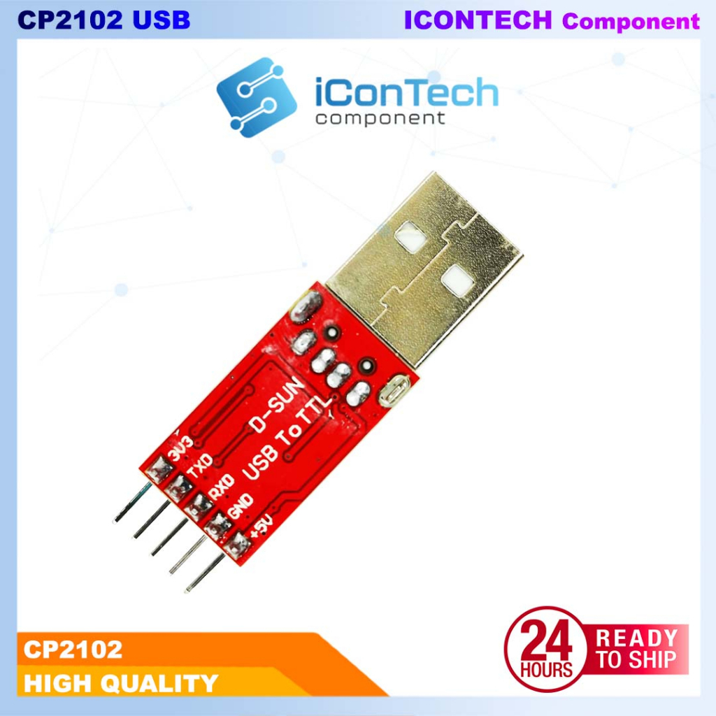 USB to UART TTL SERIAL Adapter CP2102 WINDOW10 SUPPORTED 2