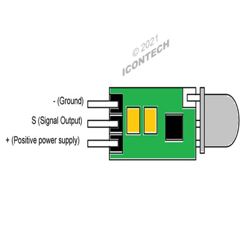 HC-SR505 mini PIR sensor DIY Arduino STM32 2