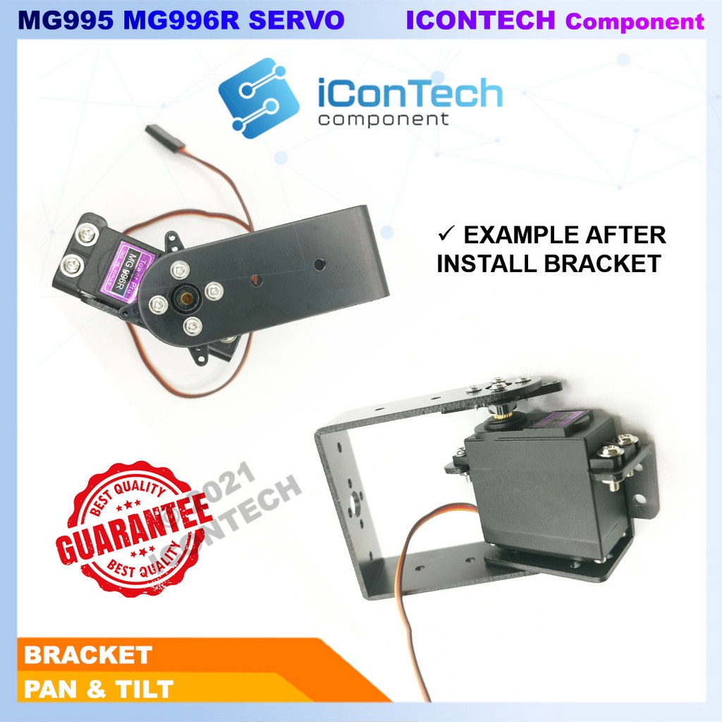 MG996R High Torque Metal Gear Dual Ball Bearing Servo Motor 996R MG995 Servo Bracket 7