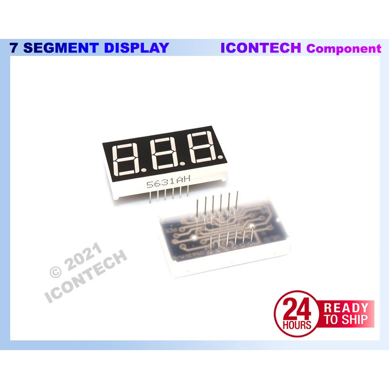 7 Segment Display 1/2/3/4Bit RED LED 0.56 Inch 4